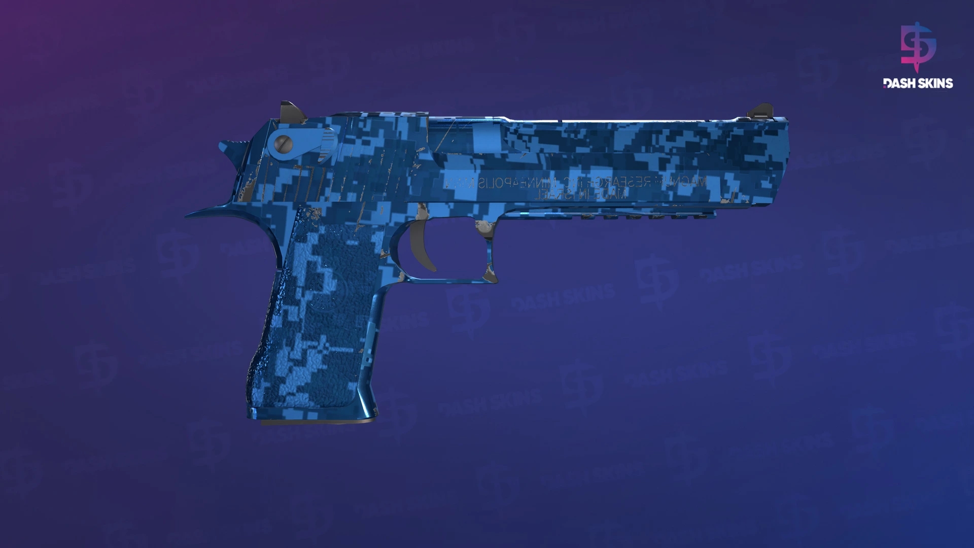Desert Eagle | Camuflagem de Cobalto - Backside Screenshot