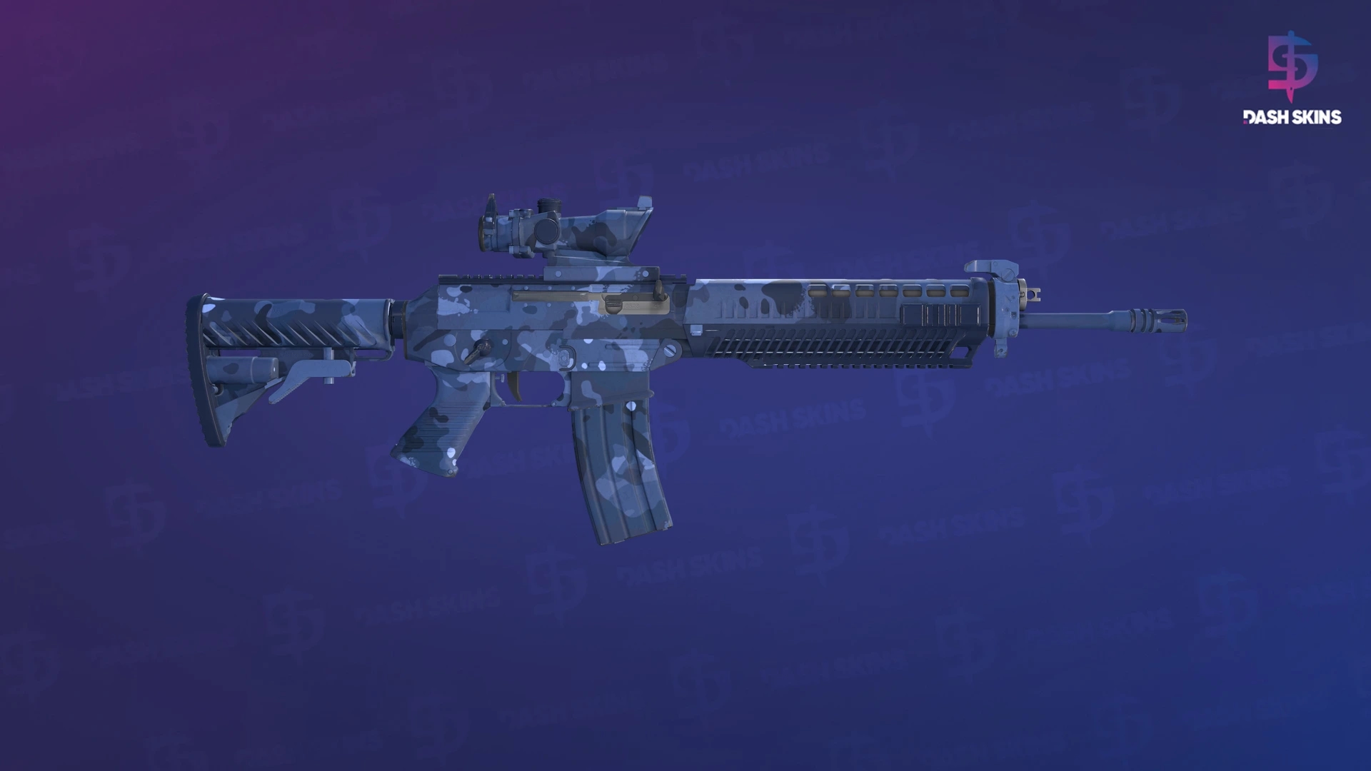 SG 553 | Camuflagem Noturna - Backside Screenshot
