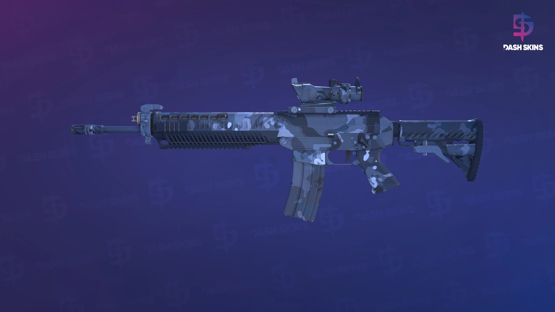 SG 553 | Camuflagem Noturna - Frontside Screenshot