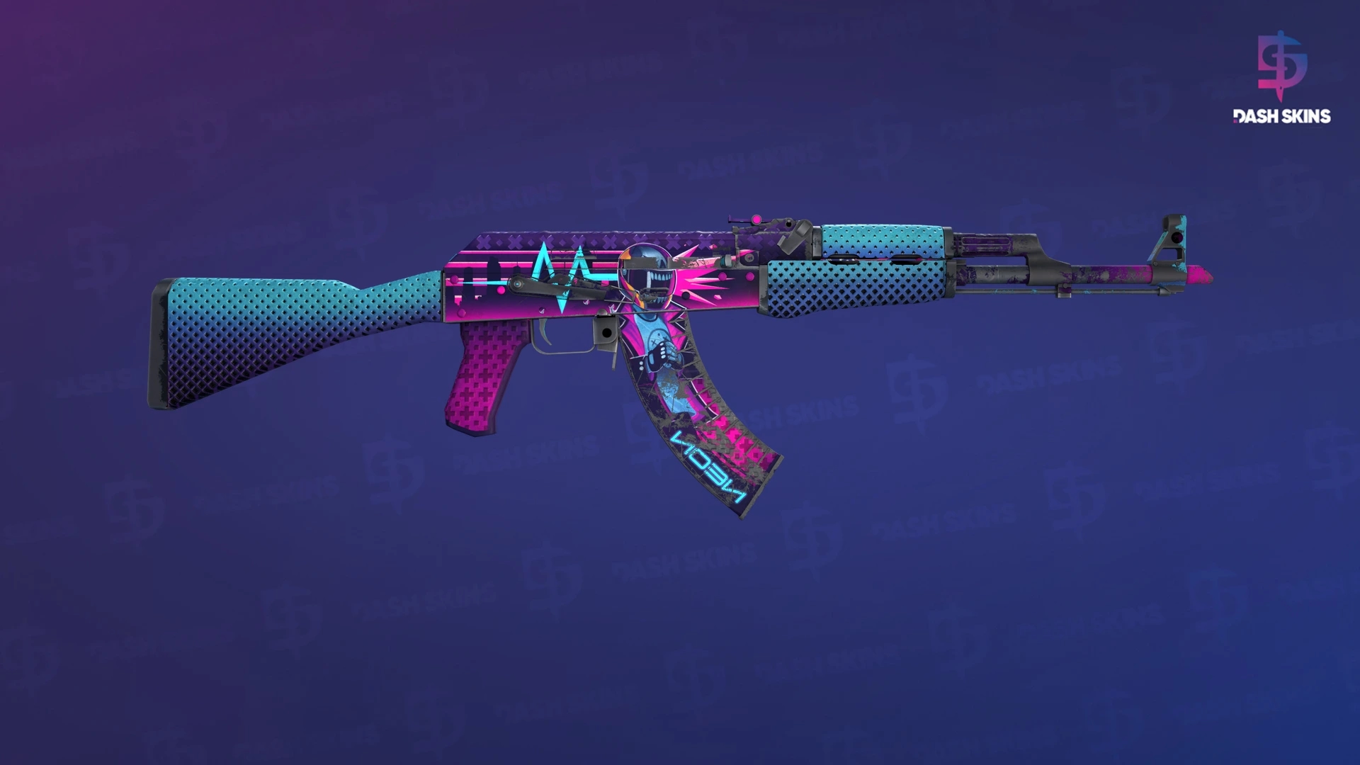 AK-47 | Piloto Neon - Backside Screenshot