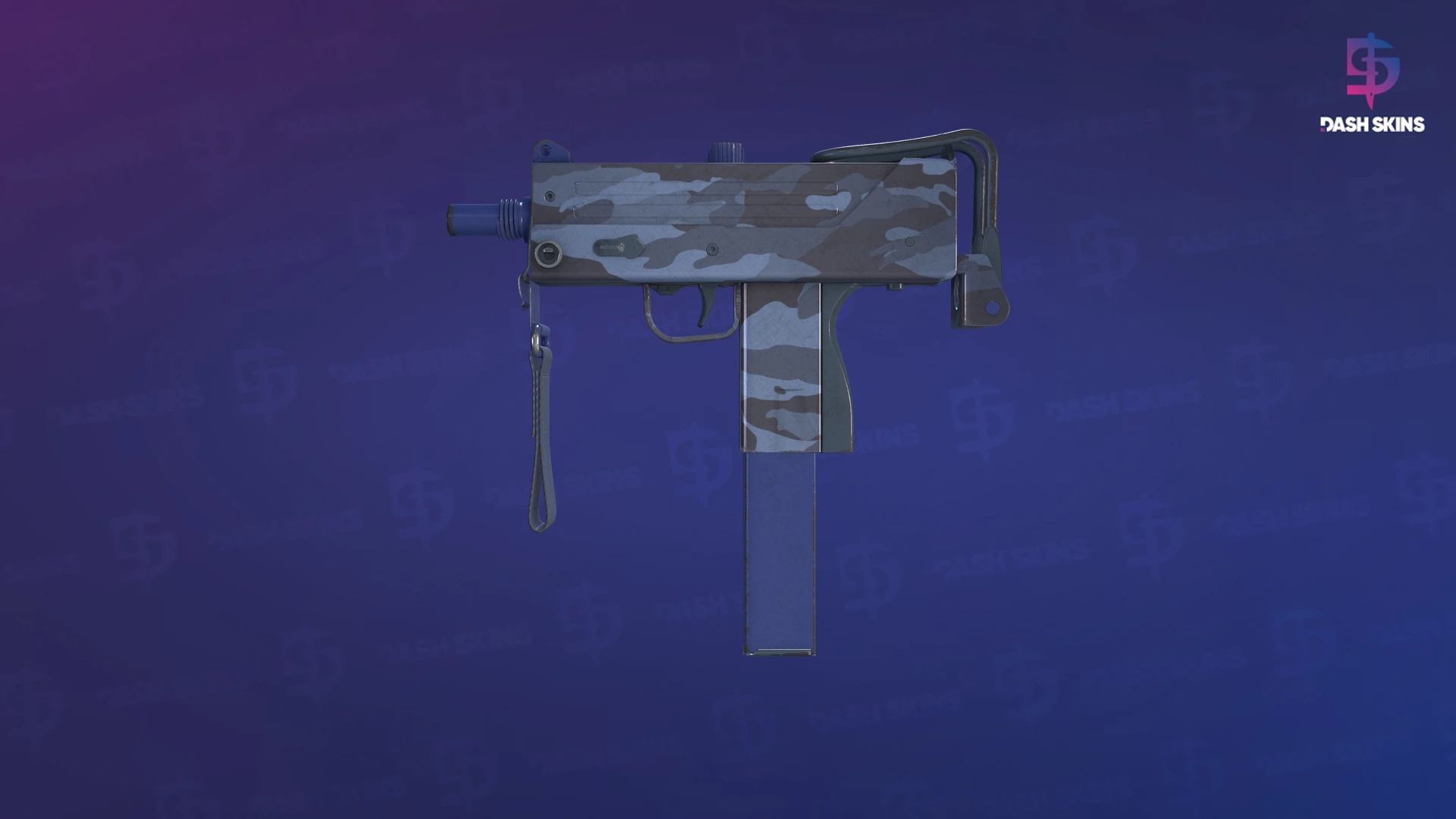 MAC-10 | Camuflagem Tempestuosa - Frontside Screenshot