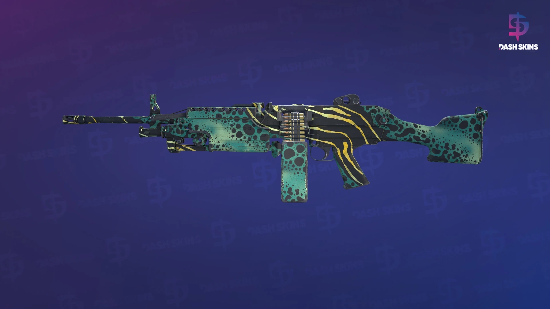 M249 | Dardo Venenoso Esmeralda - Frontside Screenshot