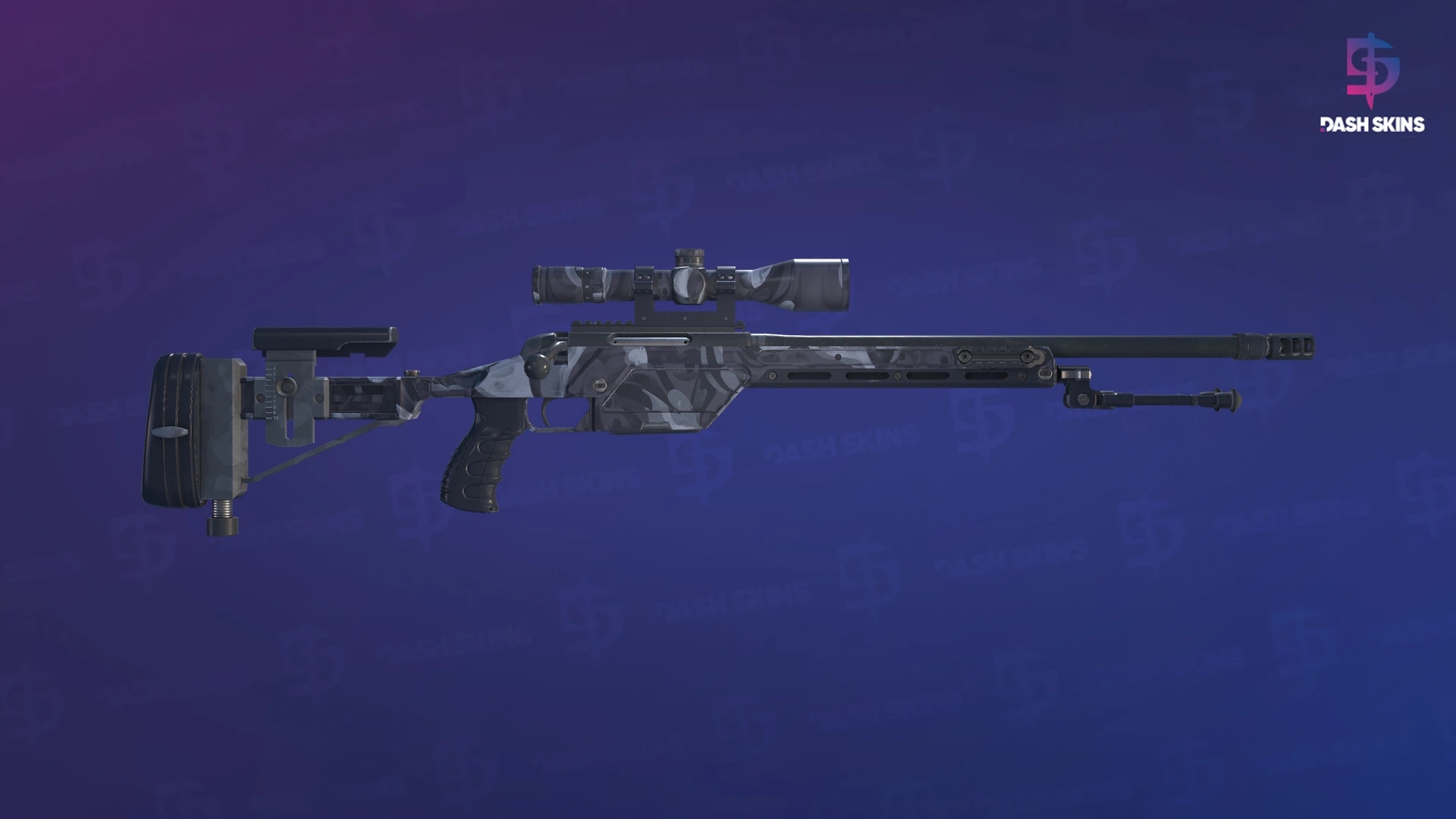 SSG 08 | Fumaça Cinzenta - Backside Screenshot