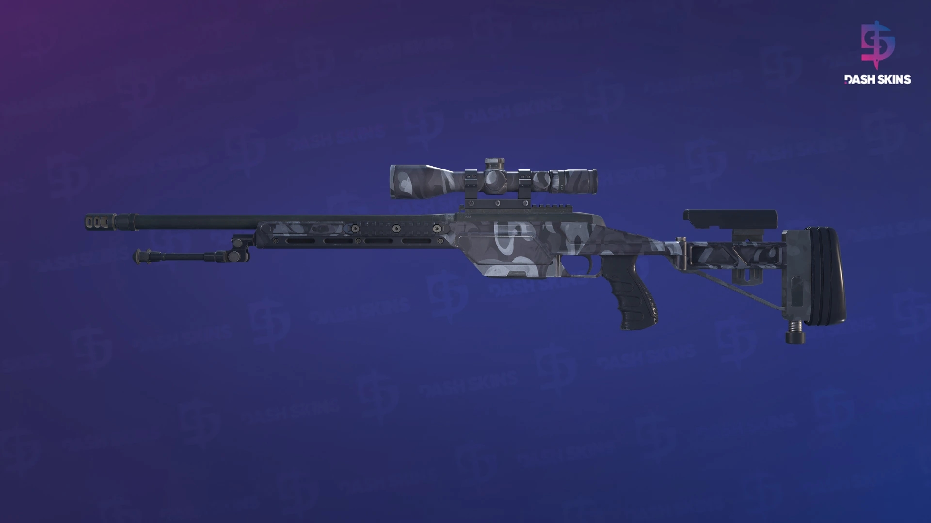 SSG 08 | Fumaça Cinzenta - Frontside Screenshot