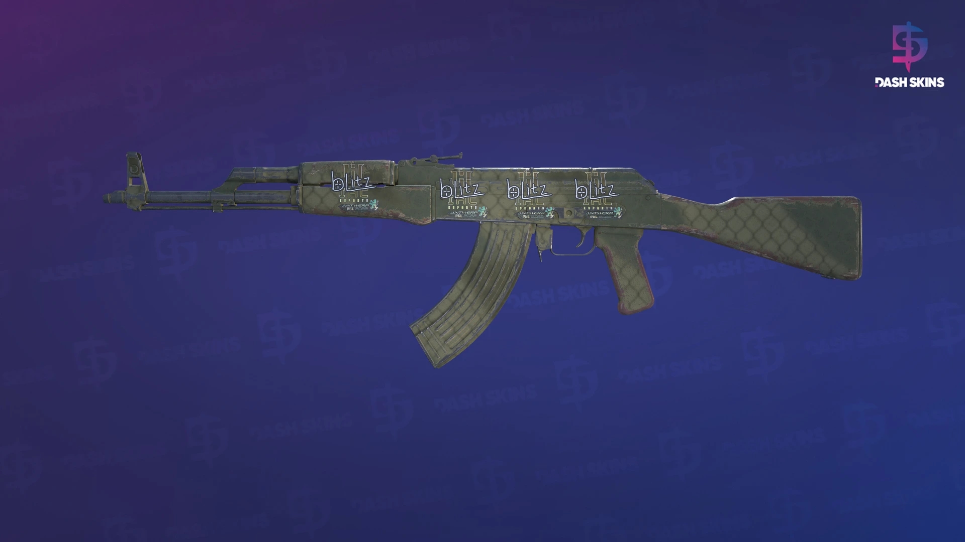 AK-47 | Grade de Safári - Frontside Screenshot