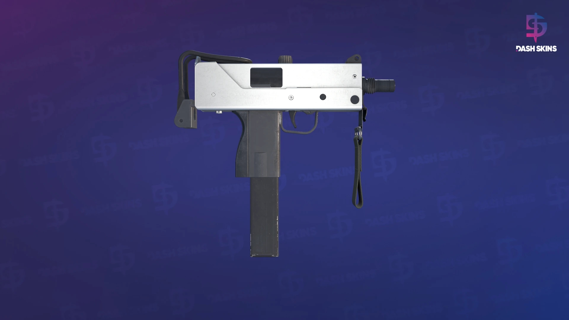 MAC-10 | Prateada - Backside Screenshot