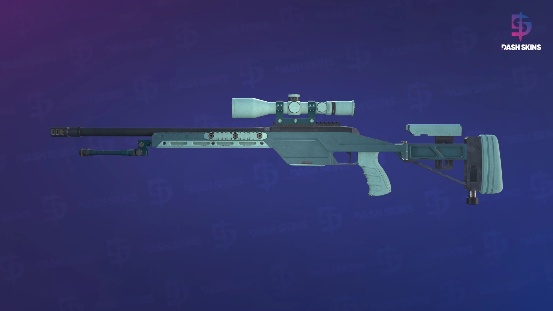 SSG 08 | Azul Elegante - Frontside Screenshot