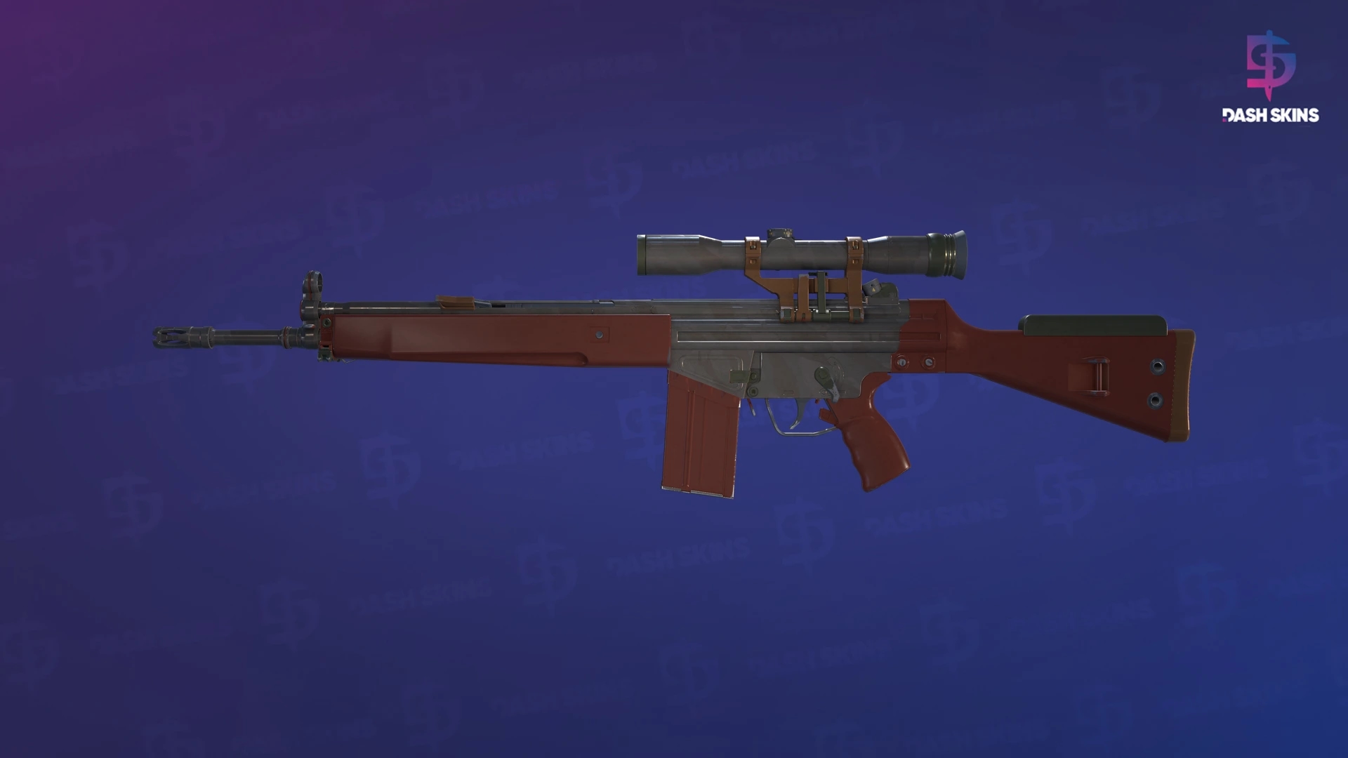 G3SG1 | Jaspe Vermelho - Frontside Screenshot