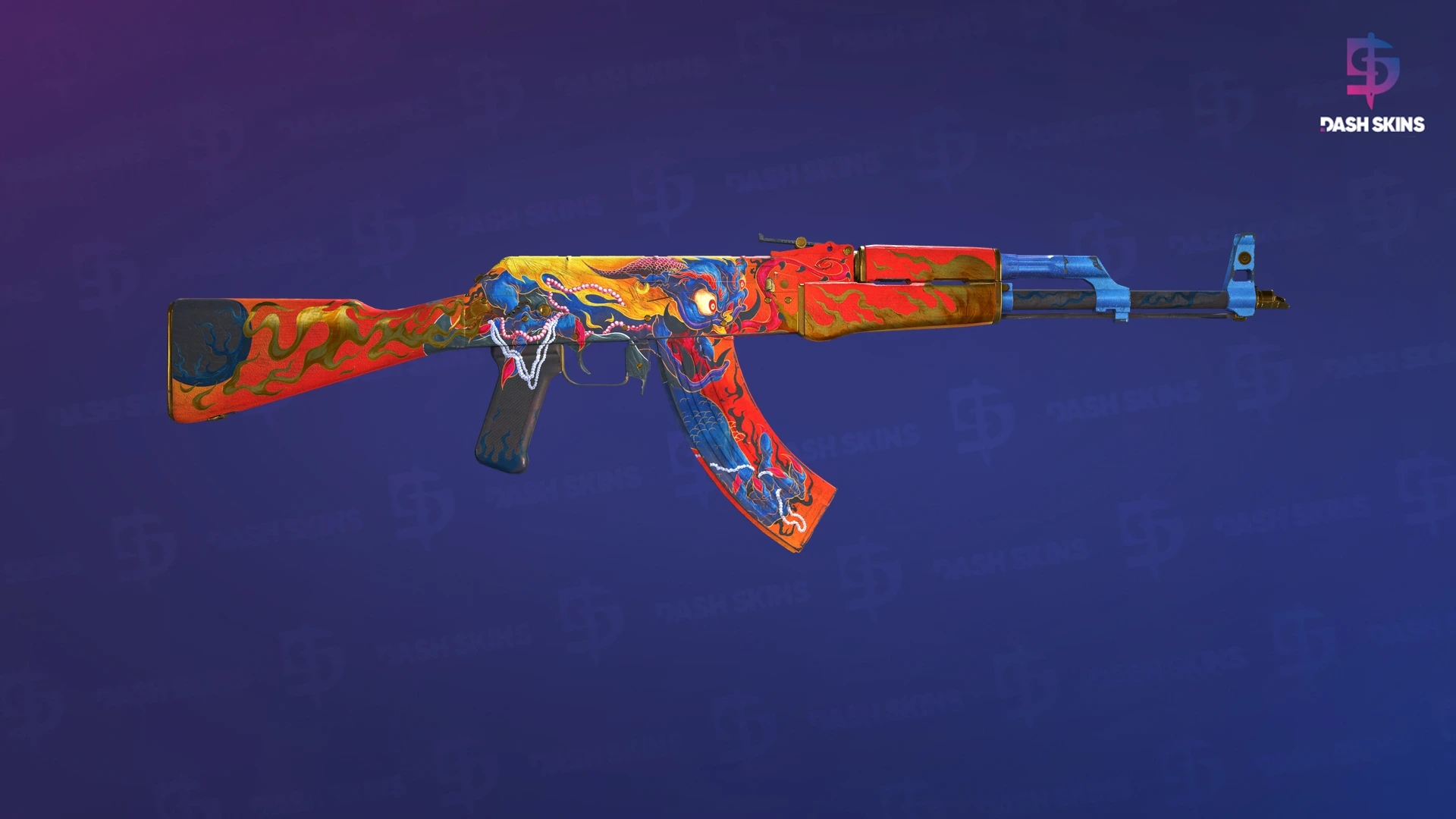 AK-47 | Consequência do Gênio - Backside Screenshot