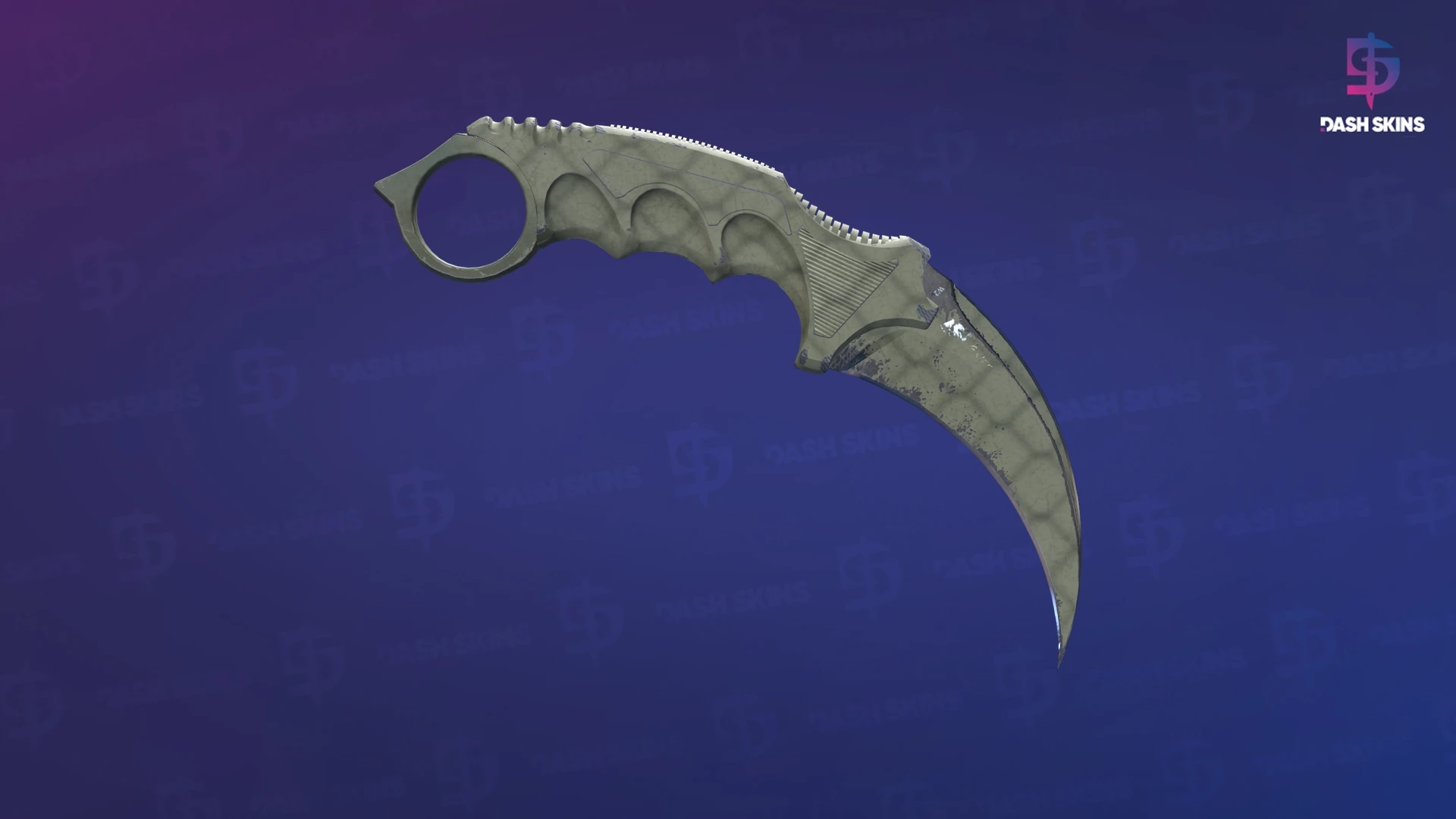 Karambit (★) | Grade de Safári - Backside Screenshot