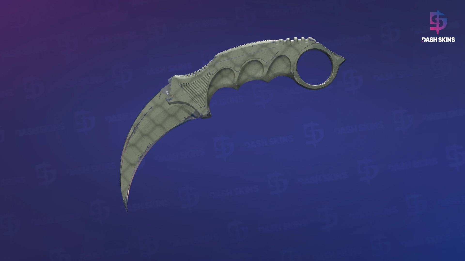 Karambit (★) | Grade de Safári - Frontside Screenshot