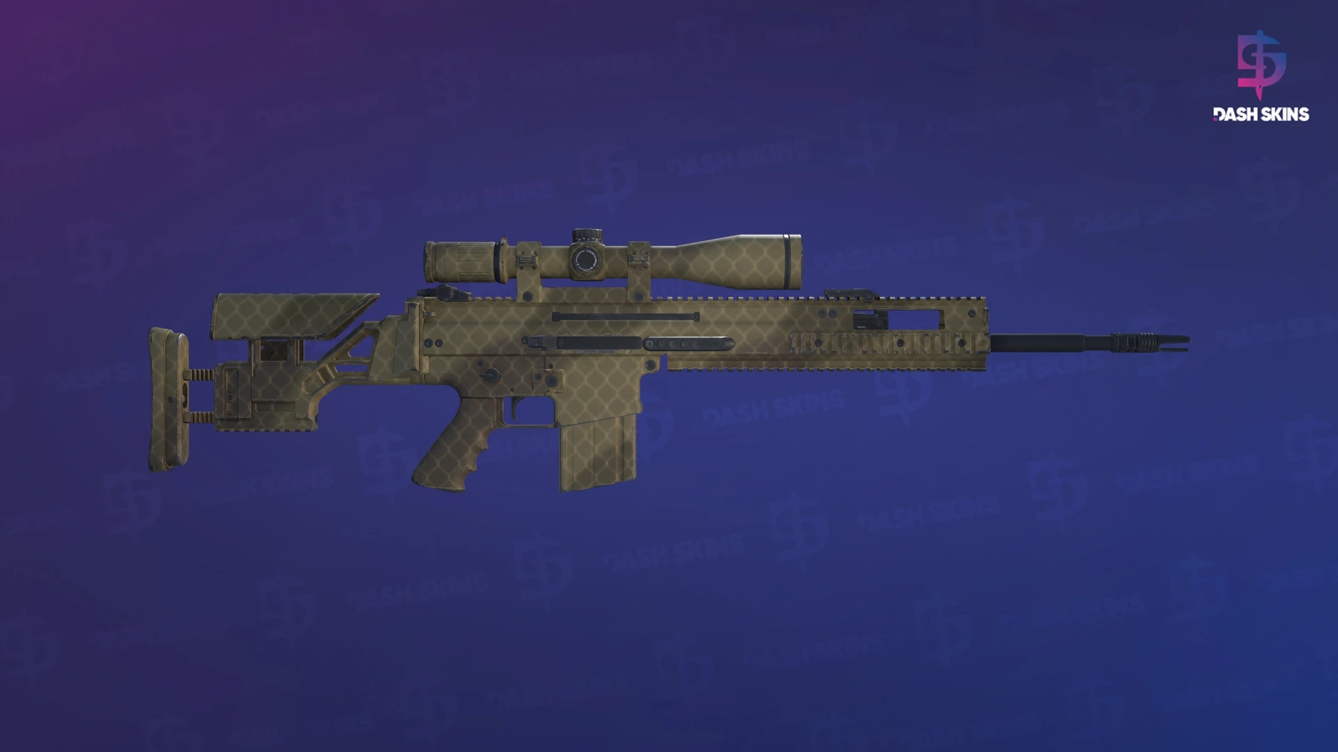 SCAR-20 | Malha de Areia - Backside Screenshot