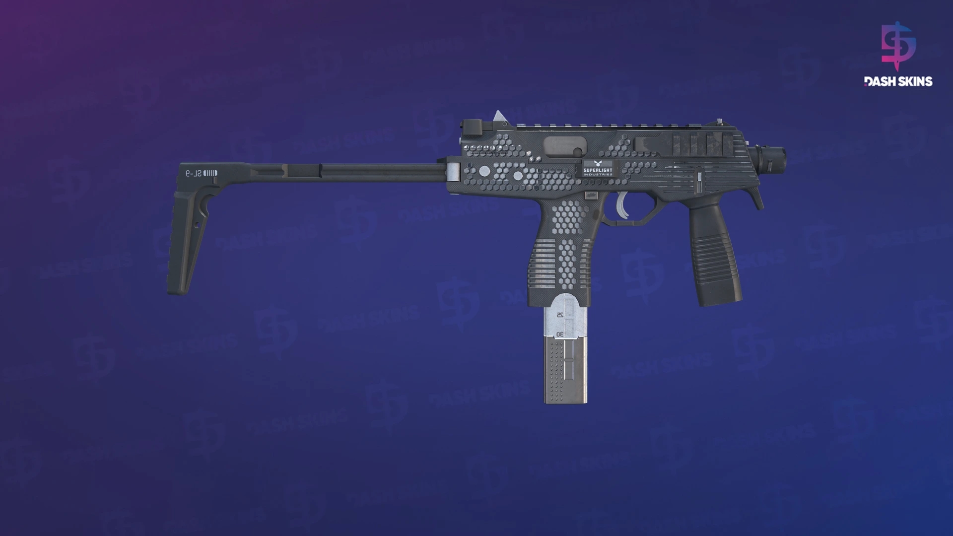 MP9 | Peso-Pena - Backside Screenshot