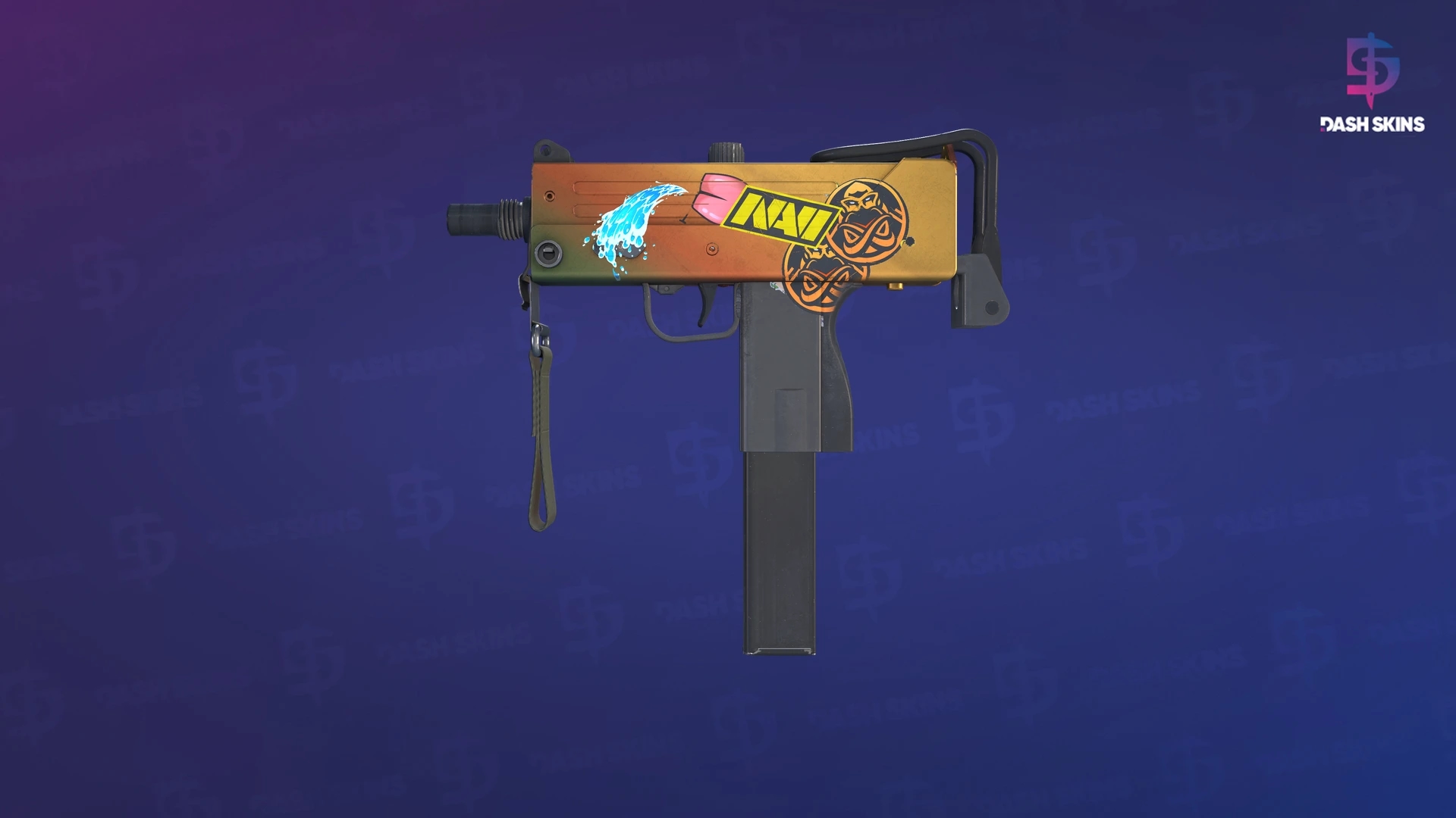 MAC-10 | Âmbar - Frontside Screenshot