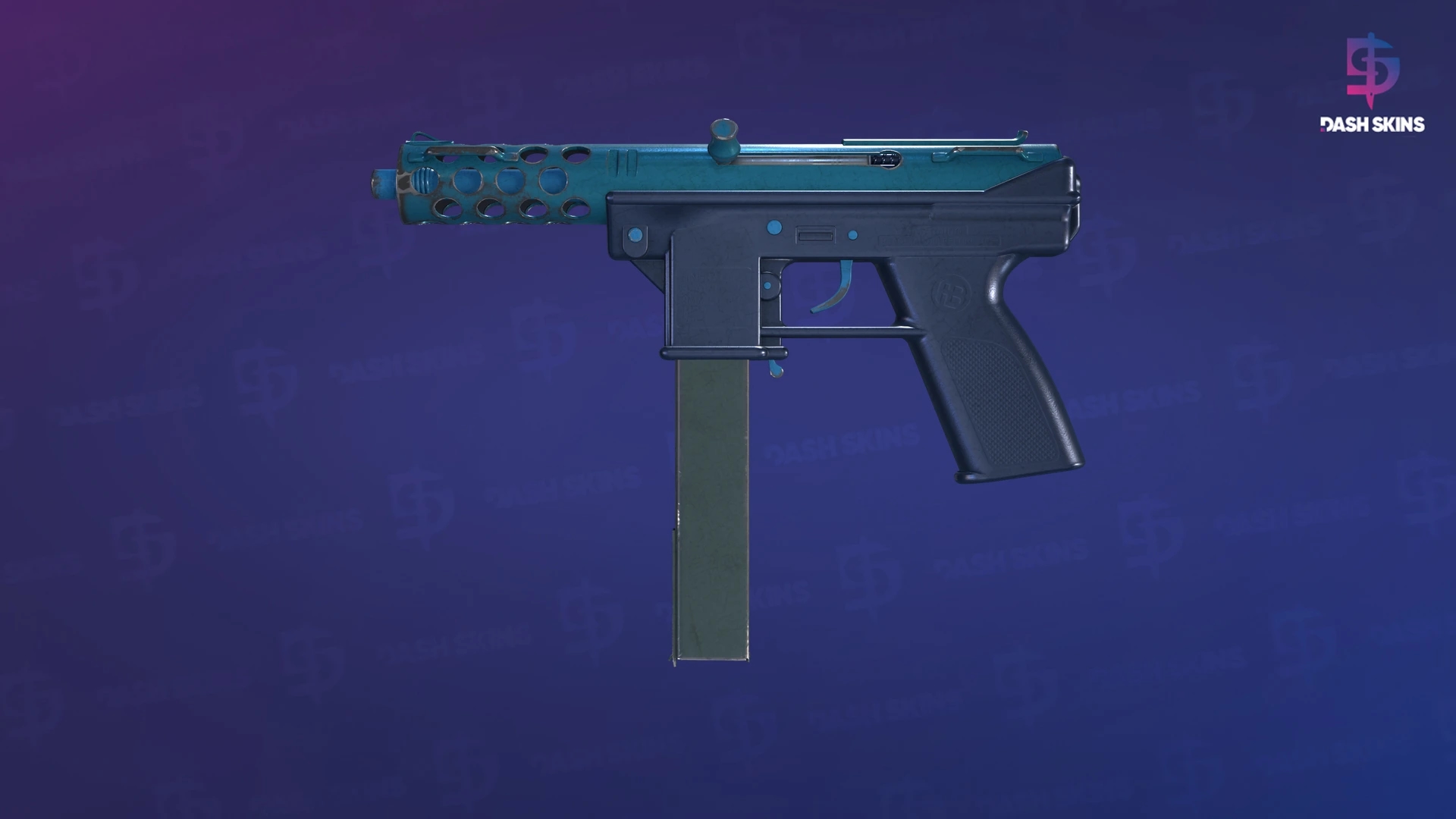 Tec-9 | Explosão Azul - Frontside Screenshot