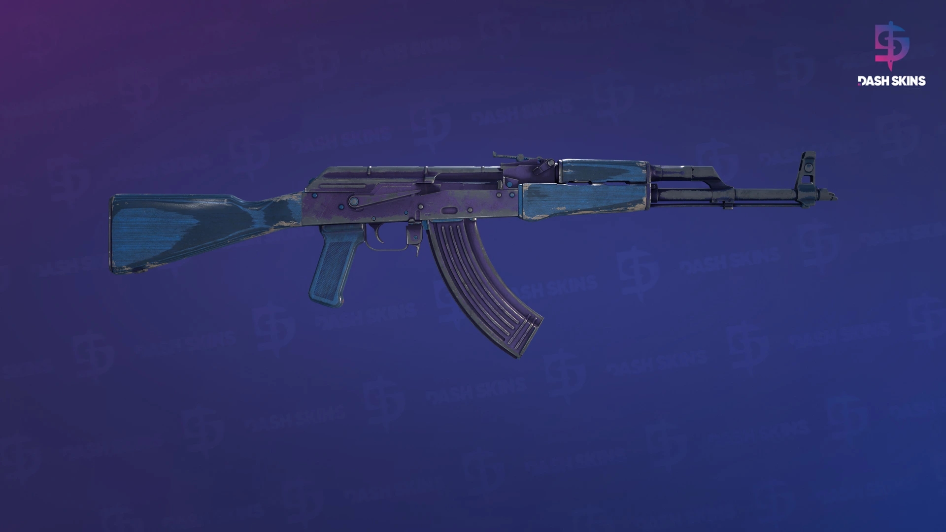 AK-47 | Lâmina da Meia-Noite - Backside Screenshot