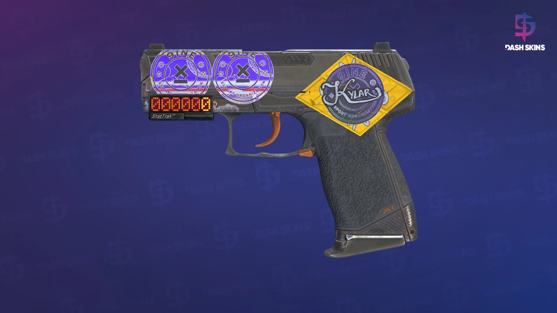 P2000 (StatTrak™) | Antiderrapante - Frontside Screenshot