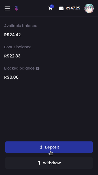 How do I add funds to my account? - Step 2